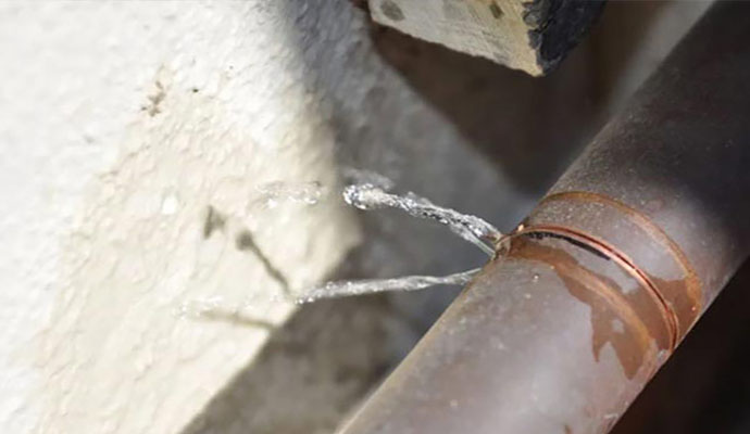 Burst & Frozen Pipe Overflow Repair
