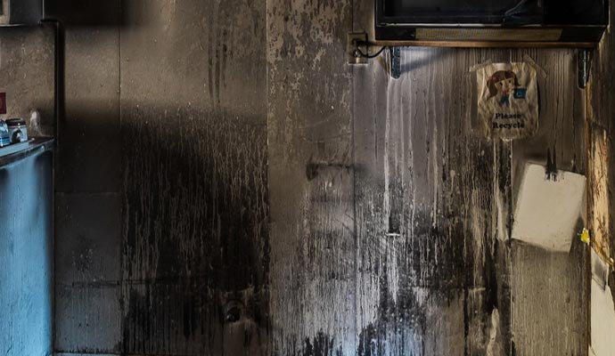 Smoke Damaged Drywall Restoration in Southeast Idaho